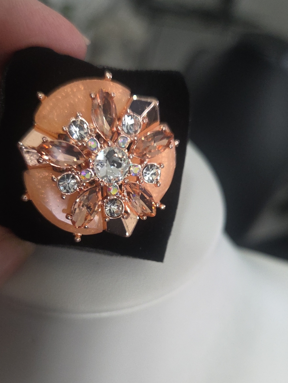 Paparazzi Soft Hearted Salvage Rose Gold Ring NWT